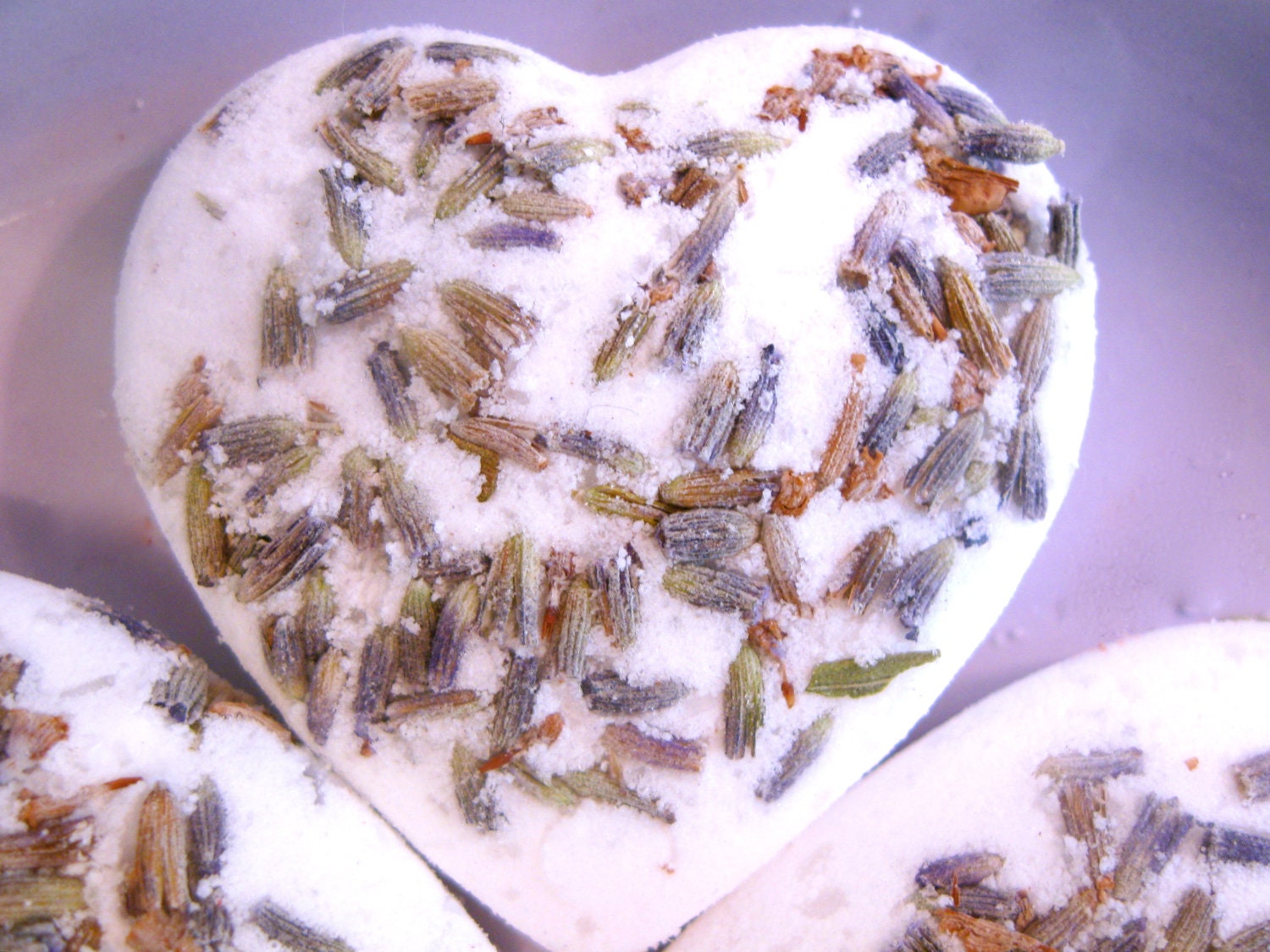 12 Mini Bath Bombs - Lavender - Vegan Moisturizing Pedicure Bath Bombs