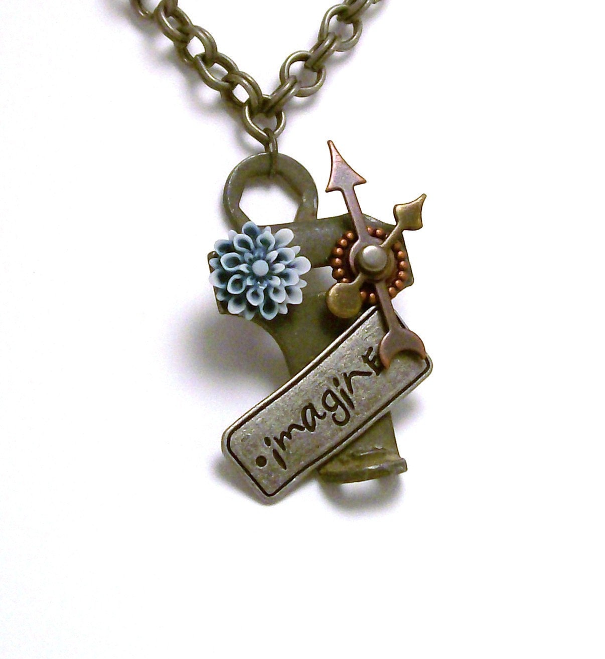 Brand New Key Steampunk Necklace