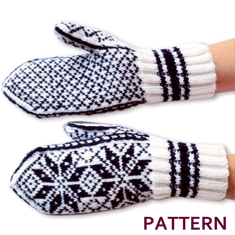 Knitting - Stranded/Fair Isle on Pinterest Mittens Pattern, Mittens and Fai...