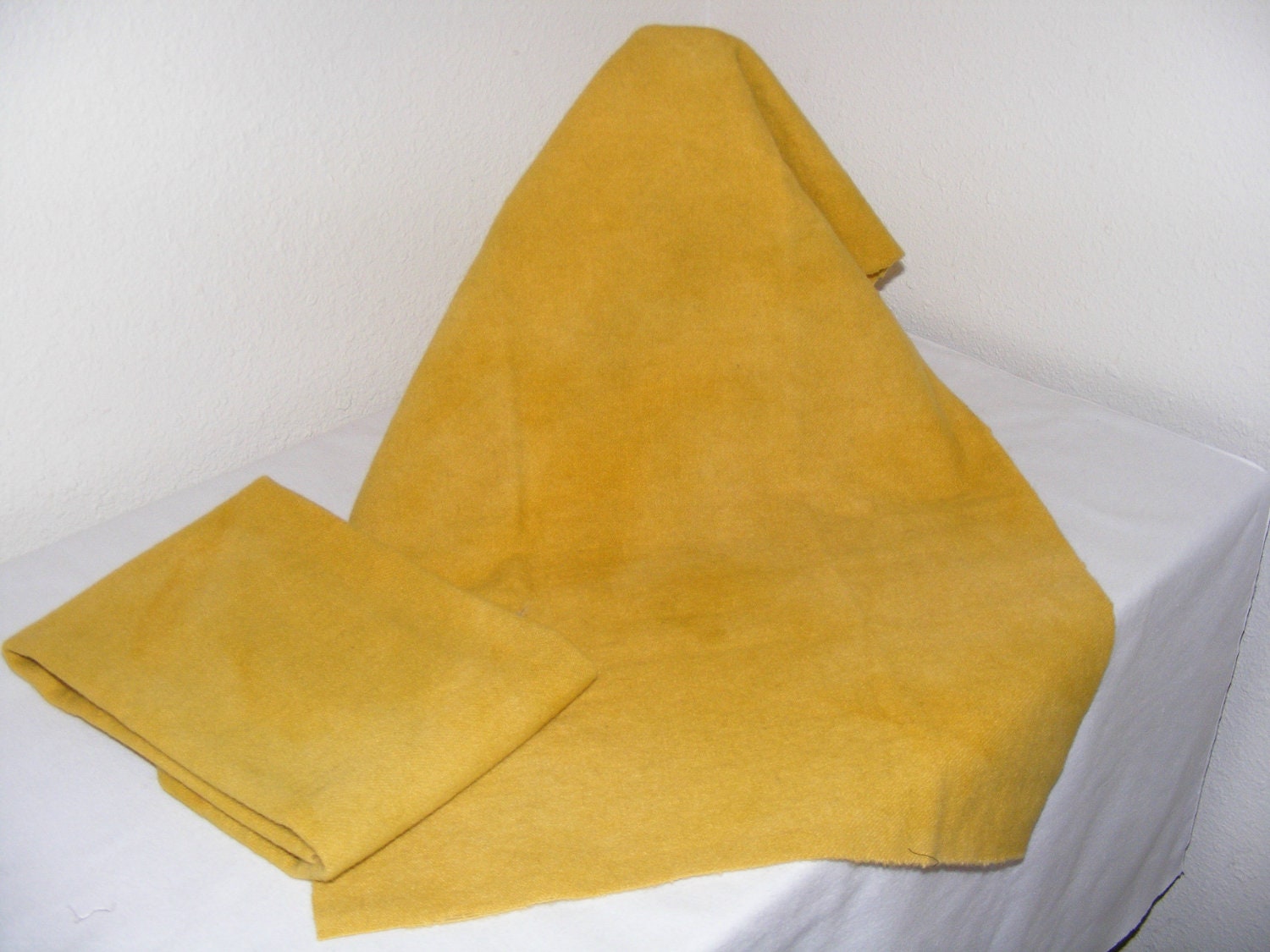Mustard - Hand Dyed Wool - Fat Quarter