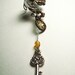 Steampunk Dangly Key ear cuff