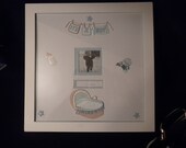 Baby Boy Keepsake Signature Frame