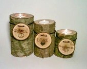 Ornaments, Christmas Ornaments, Gift Tags, Rustic Christmas, Log Slice Ornaments, Wood Ornaments, Peace, Love