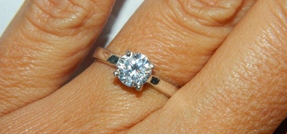 Promise ring sterling silver  size 8