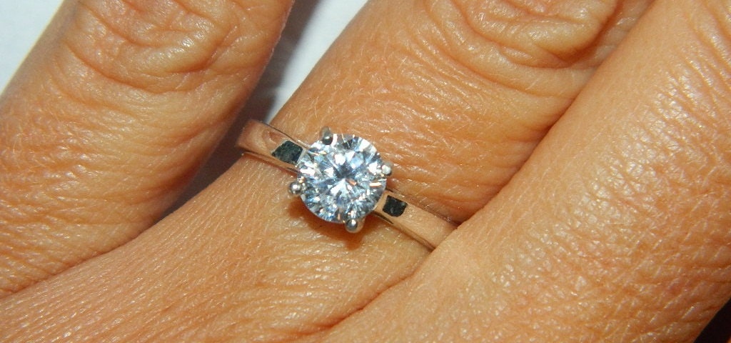 Promise ring sterling silver  size 8