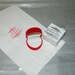 Promise ring sterling silver  size 8