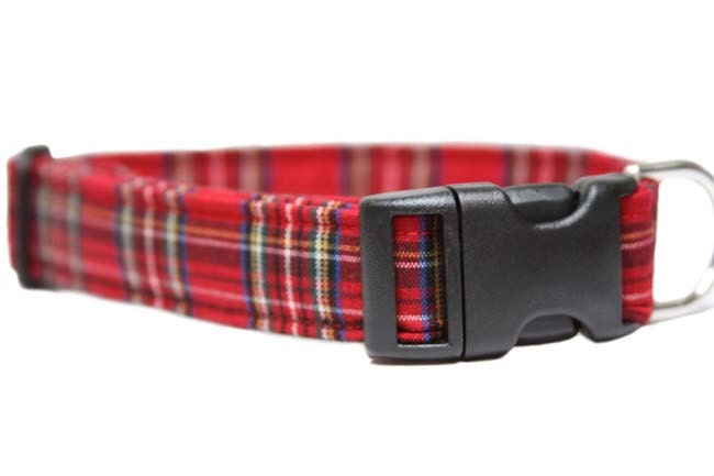 Tartan Plaid Dog Collar