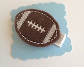 Football Baby Hair Clip, Toddler Hair Clip