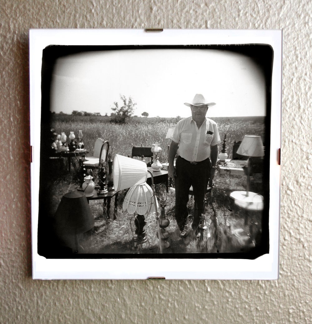 framed 8x8 Holga photo