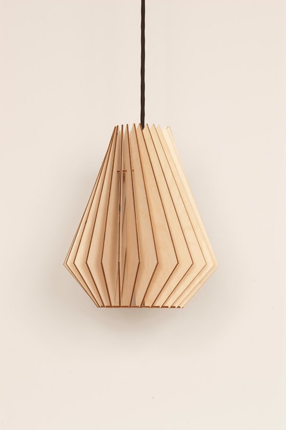 Hector  - wooden hanging lamp