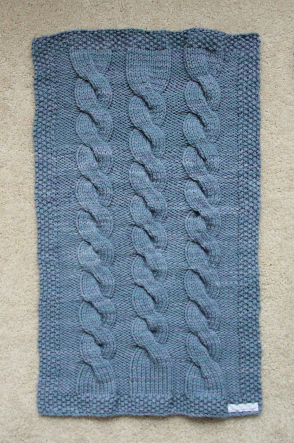 Pattern: Knitted Baby Blanket