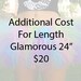 Extra 20 - Length Glamorous (24")