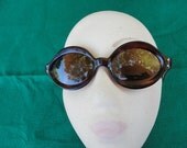 Vintage Selecta Brown Sunglasses Frame Made in France