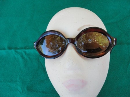 Vintage Selecta Brown Sunglasses Frame Made in France