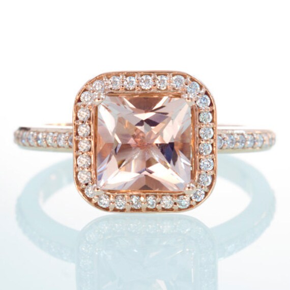 Pink Moissanite