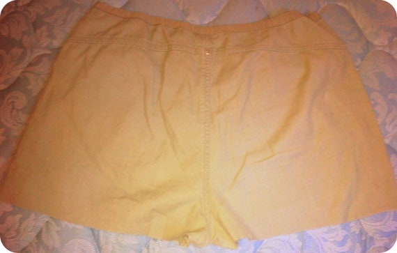 Cordoroy Beige Shorts Cut Distressed High Waisted Denim Jean Shorts Size 12