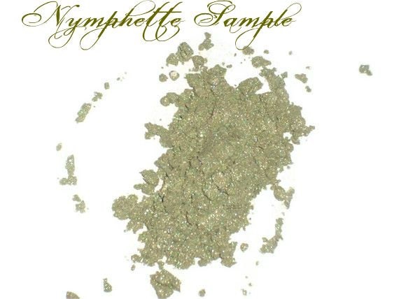 SAMPLE Nymphette Green Loose Powder Mineral Eye Shadow