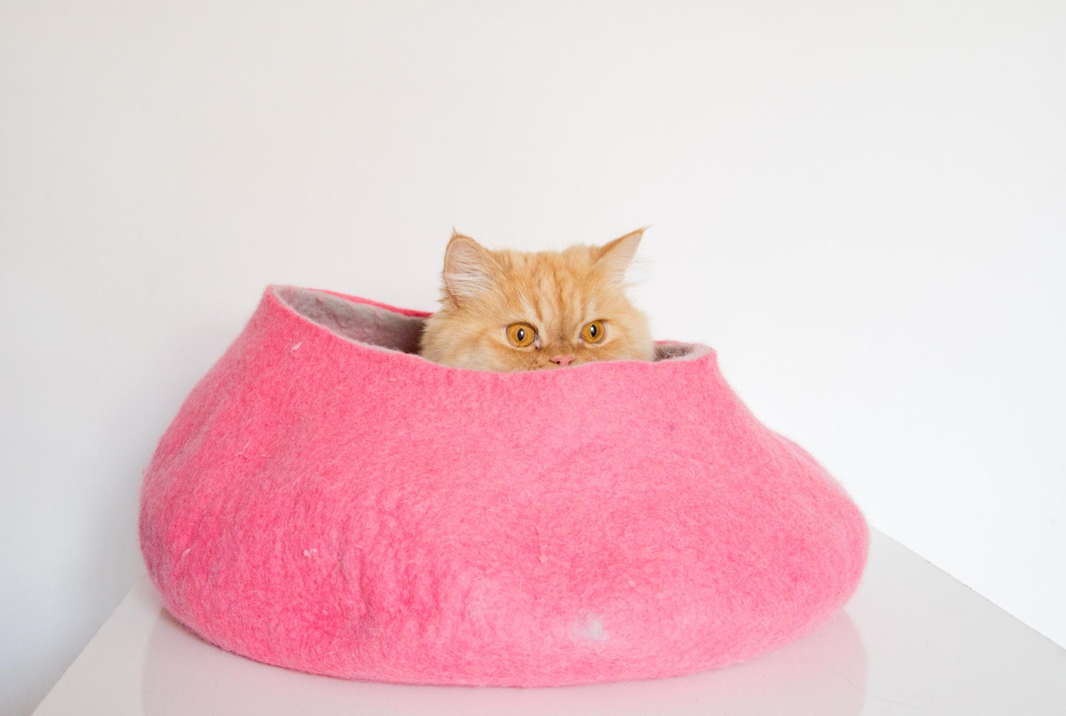 pets cave, pink fuchsia, cat bed, pink hot