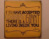 A Giant living inside you, on Canvas