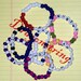 NOW ON SALE Hetalia SpaMano Pony Bead/Kandi Bracelet - One Size Fits All