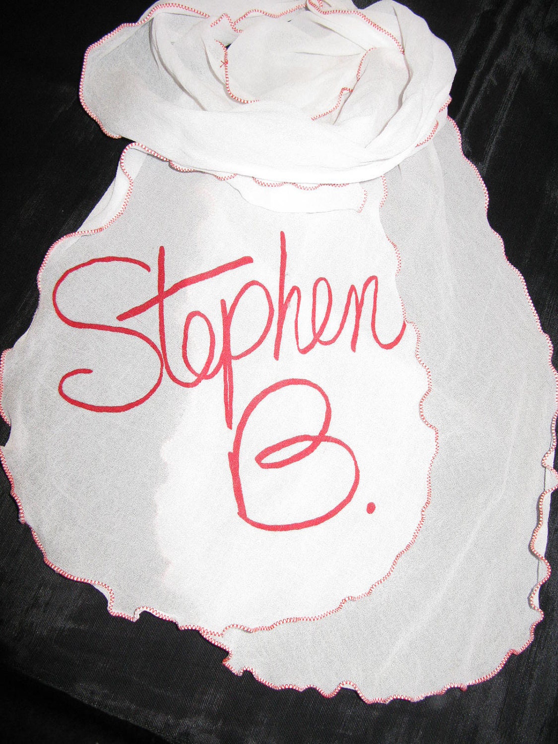 Designer Scarves - Signature Scarf  - Stephen B. Burrows - Oblong