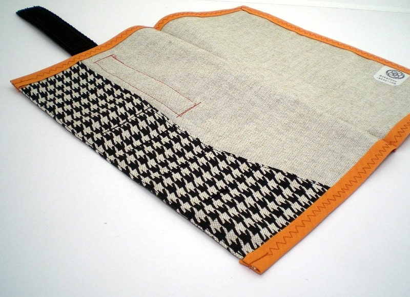 Bike Tool Roll-- ready to fill-- Carrot Tooth