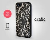 iPhone 5 Case - Lace Print iPhone 5 Case