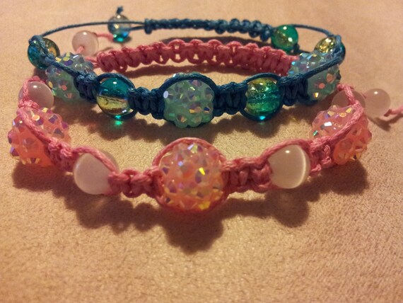 Large Shamballa Bracelet