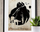 Star Wars Episode V: The Empire Strikes Back Movie Poster A3 Print