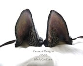 Reserved listing for London..   Black Cat Ears - Realistic - Custom Made - Made to Order - Halloween