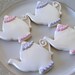 Pearl Teacup and Teapot Sugar Cookies- Set of 12