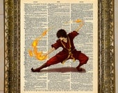 Avatar: The Last Airbender Dictionary Art Zuko