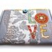IPad, IPad 3 Cover, IPad Cover, IPad 3 Case, IPad 2 Case, IPad 2 Cover, IPad Sleeve, Love, linen, grey, cute, padded