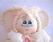Angel on stick, use as Centerpiece, Cake toper, Decor, Doll, Puppet. Kids party, Baptism, Confirmation, Christianity, 1st communion, Christm
