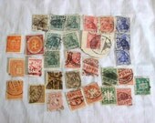 Antique German used cancelled stamps covers lot number 22  pfennings and marks 30 count