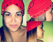 Spiked Turban Headband