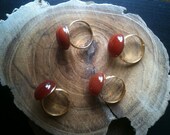 Rochelle carnelian ring