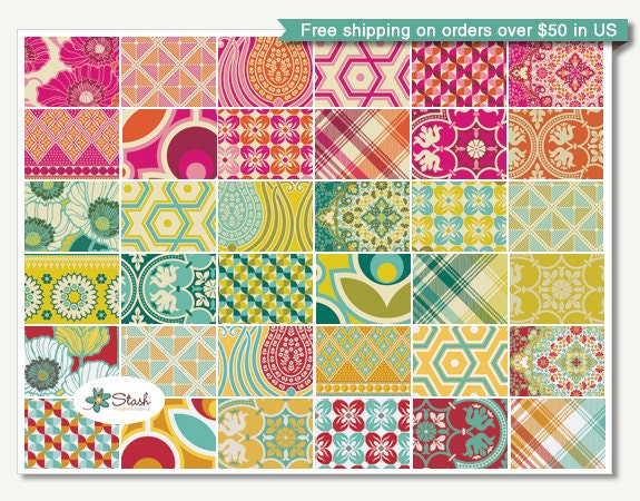 Notting Hill Half Yard Bundle - Entire Collection - Joel Dewberry for FreeSpirit - 36 Half Yards - Free Shipping US