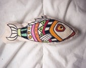 made to order mini fish softie soft sculpture