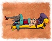The Fainting Couch - Steampunk Inspired Pin Up Girl
