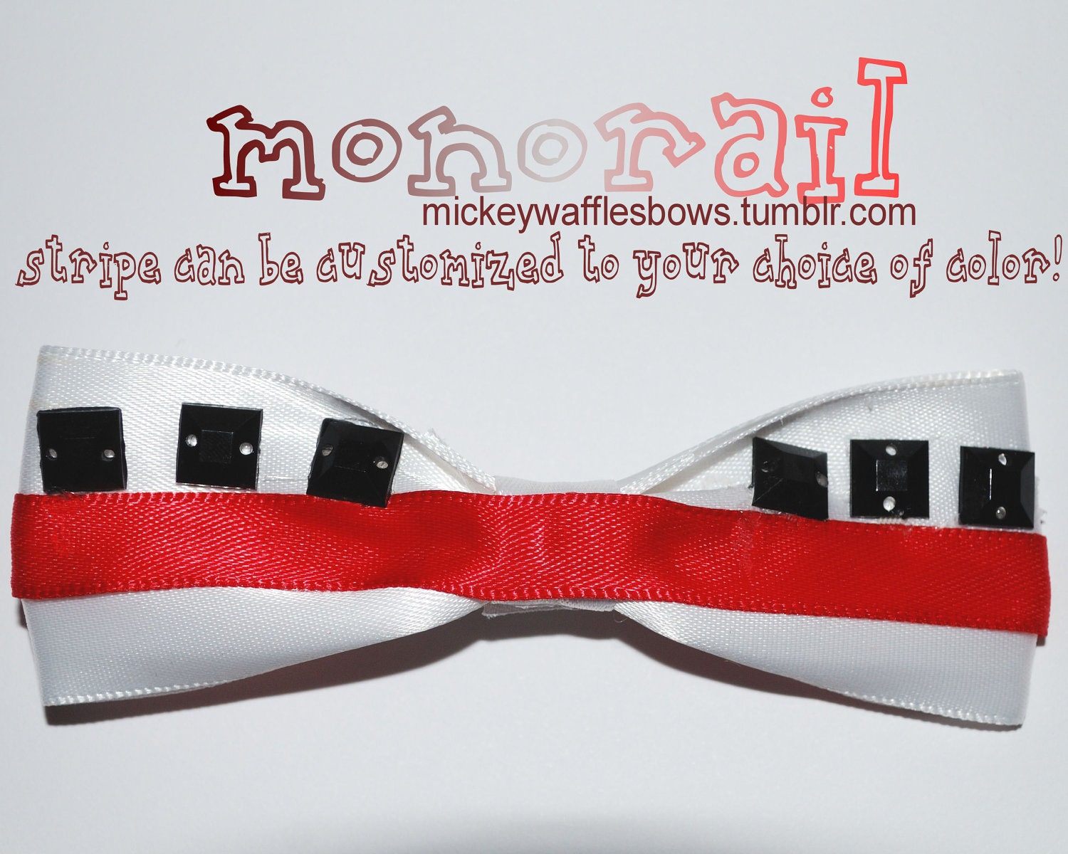 Disney Monorail Hair Bow