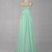 A-line Sweetheart Sleeveless Floor-length Chiffon Prom Dress With Paillette Beading Free Shipping