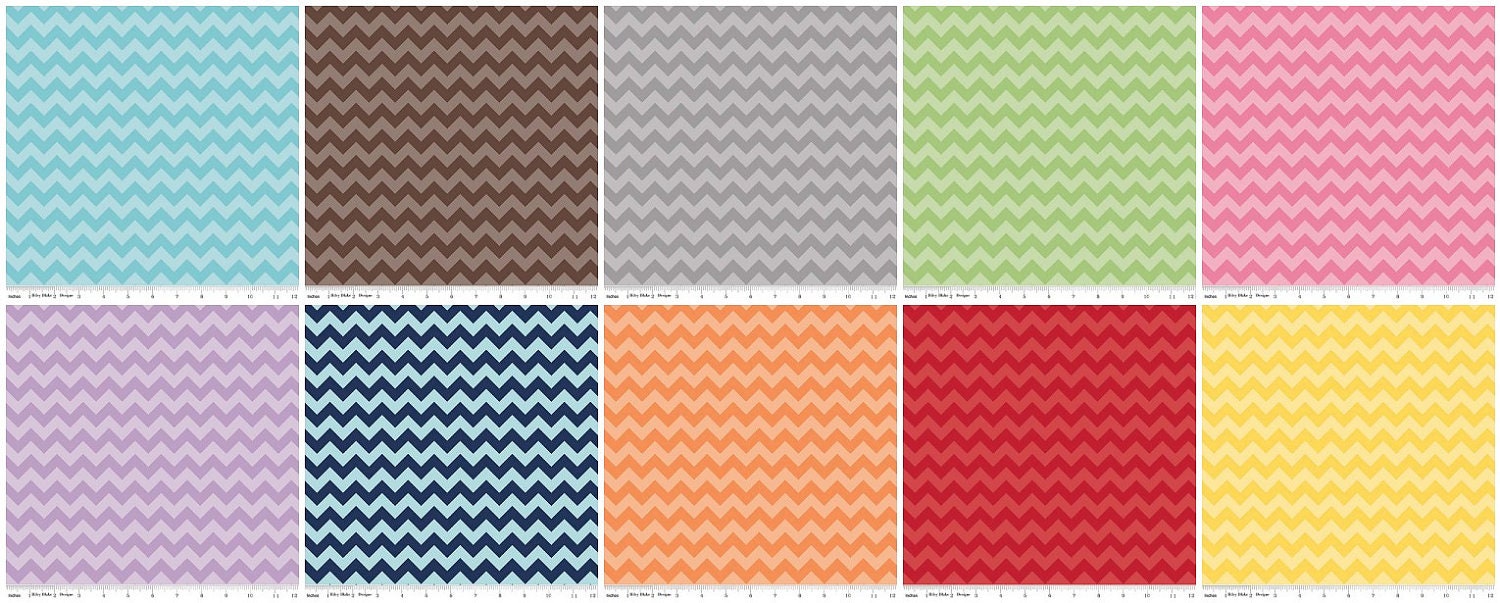 Small Tonal Chevron - Aqua - 1 yard