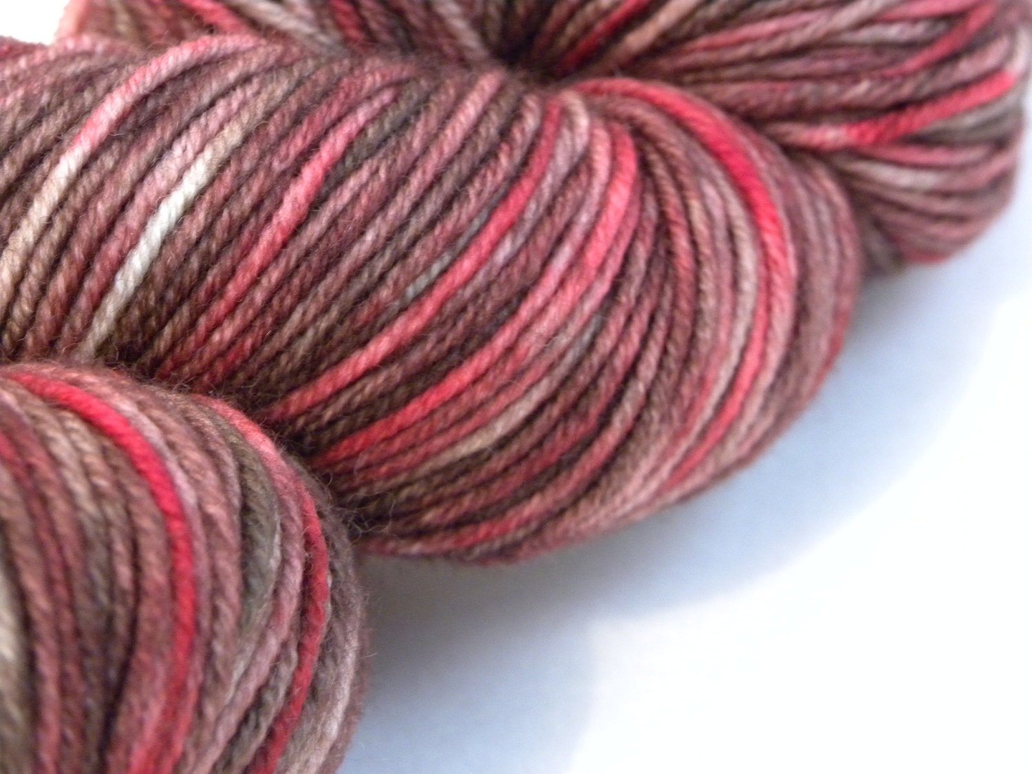 The Battle of Five Armies on Myrtle, Superwash Merino Sport Weight Hand-dyed yarn