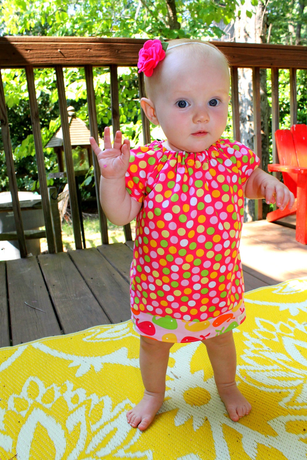 Polka Dot Sweet Whale Dress