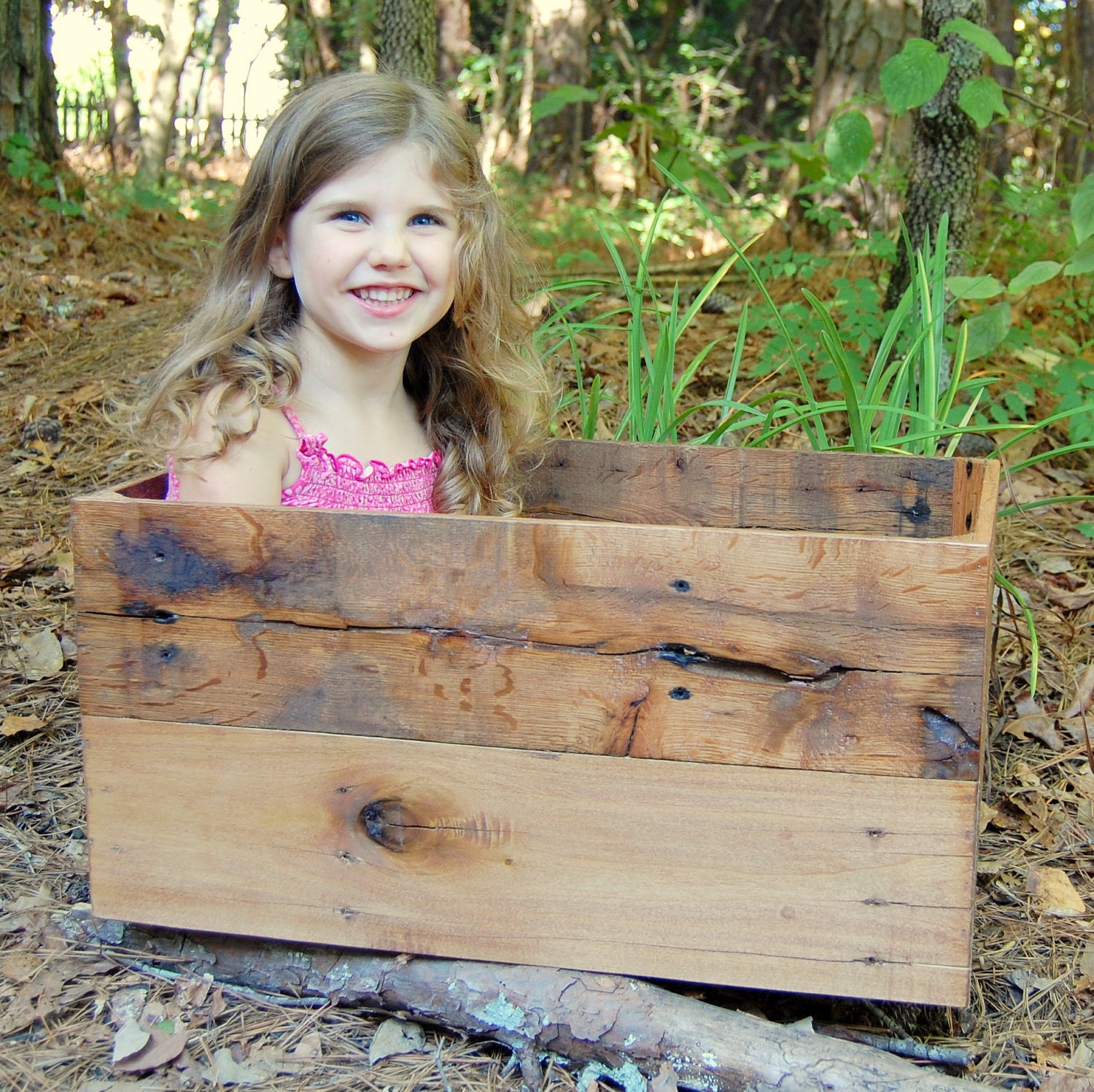 Large Crate from Reclaimed Wood