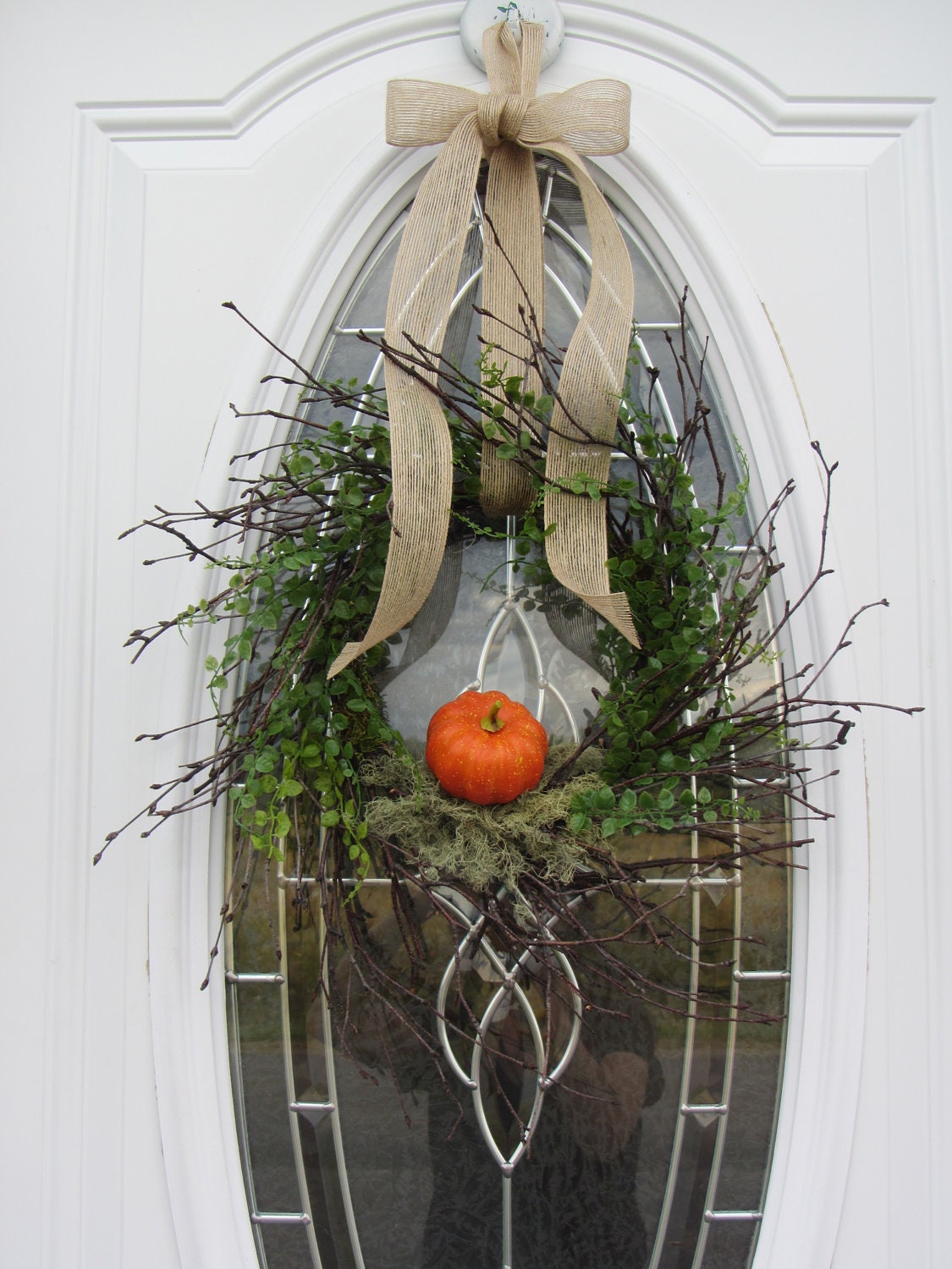 Reserved Listing for Lesa Burke - Boxwood like Wreath - Front door wreath
