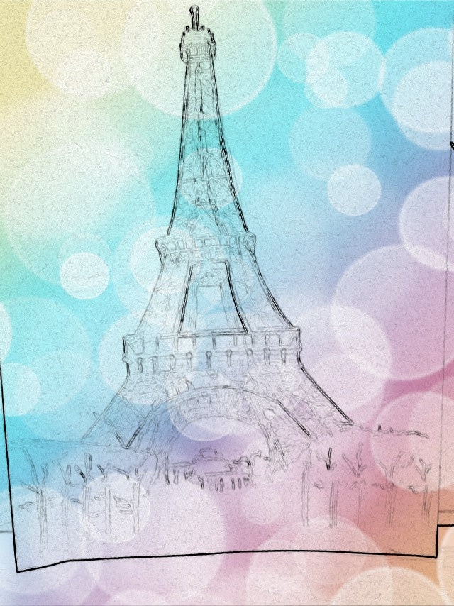 Eiffel Tower Painting