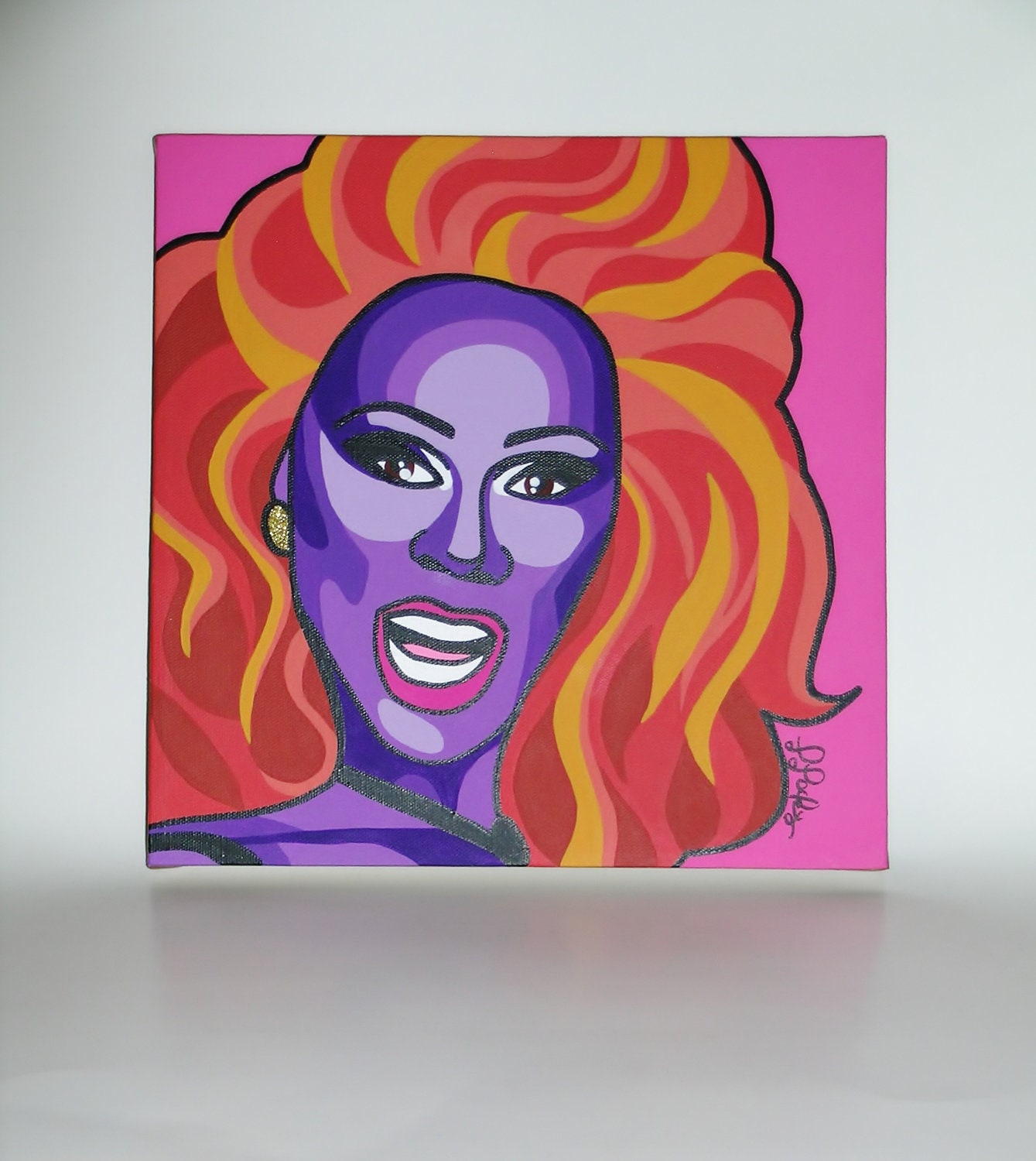 Shante, you Stay - RuPaul - Original RuPaul's Drag Race Pop Art Painting