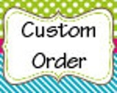 CUSTOM ORDER - Weighted Sensory Blanket - 4lbs